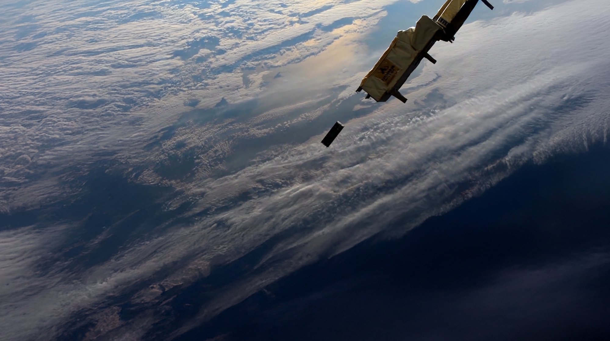 Quantum-enabled satellite system